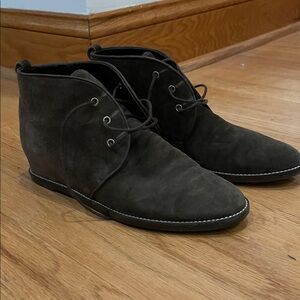 Stuart Weitzman Men's Dark Brown Chukka Boots